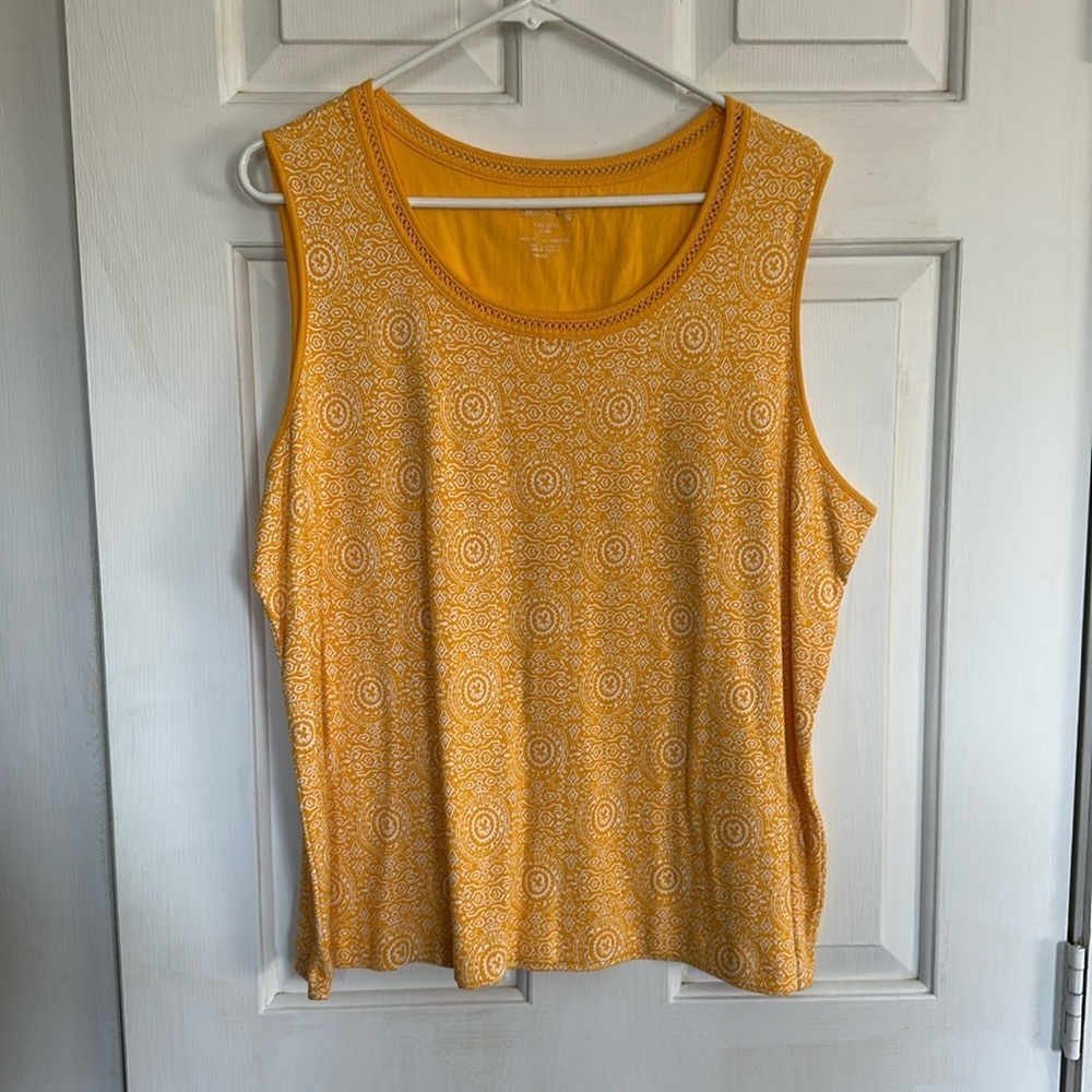 White Stag Yellow Tank Size XXL